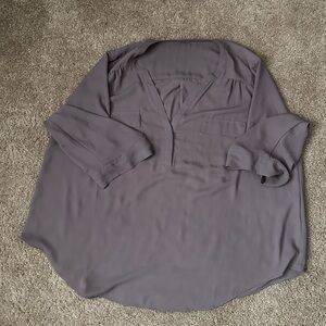 Harper 3/4 sleeve pullover blouse